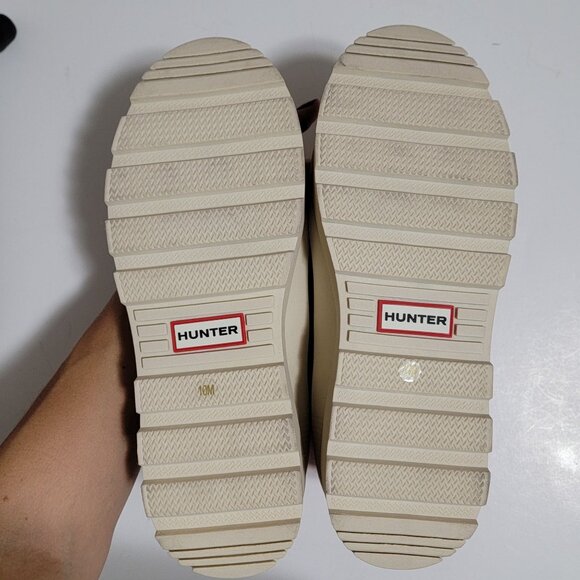 Hunter Amble Short Snow Boots Womens 10 Gorpcore Outdoors Waterproof Puffy Red - Picture 7 of 11